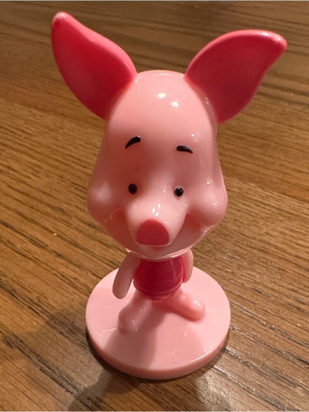 Pink Piglet Kellogg Bobble Head Figurine Toy - Kids Collectible